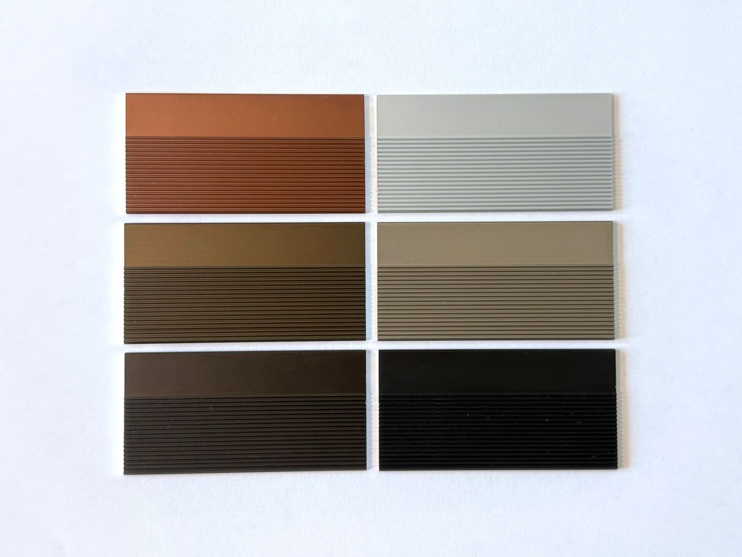 Metal materials — stainless steel, aluminium, copper and brass by Bendix Angarde.